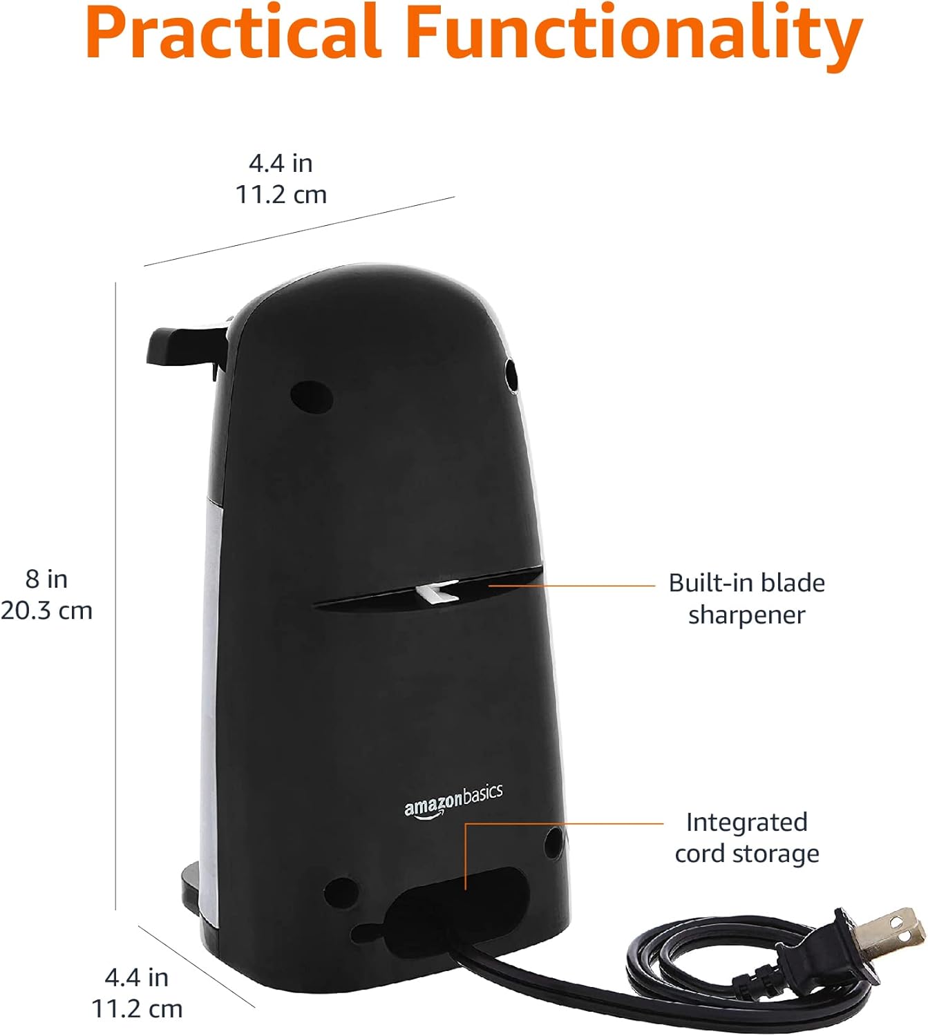 Bottle Opener and Knife Sharpener with Stainless Steel Blade