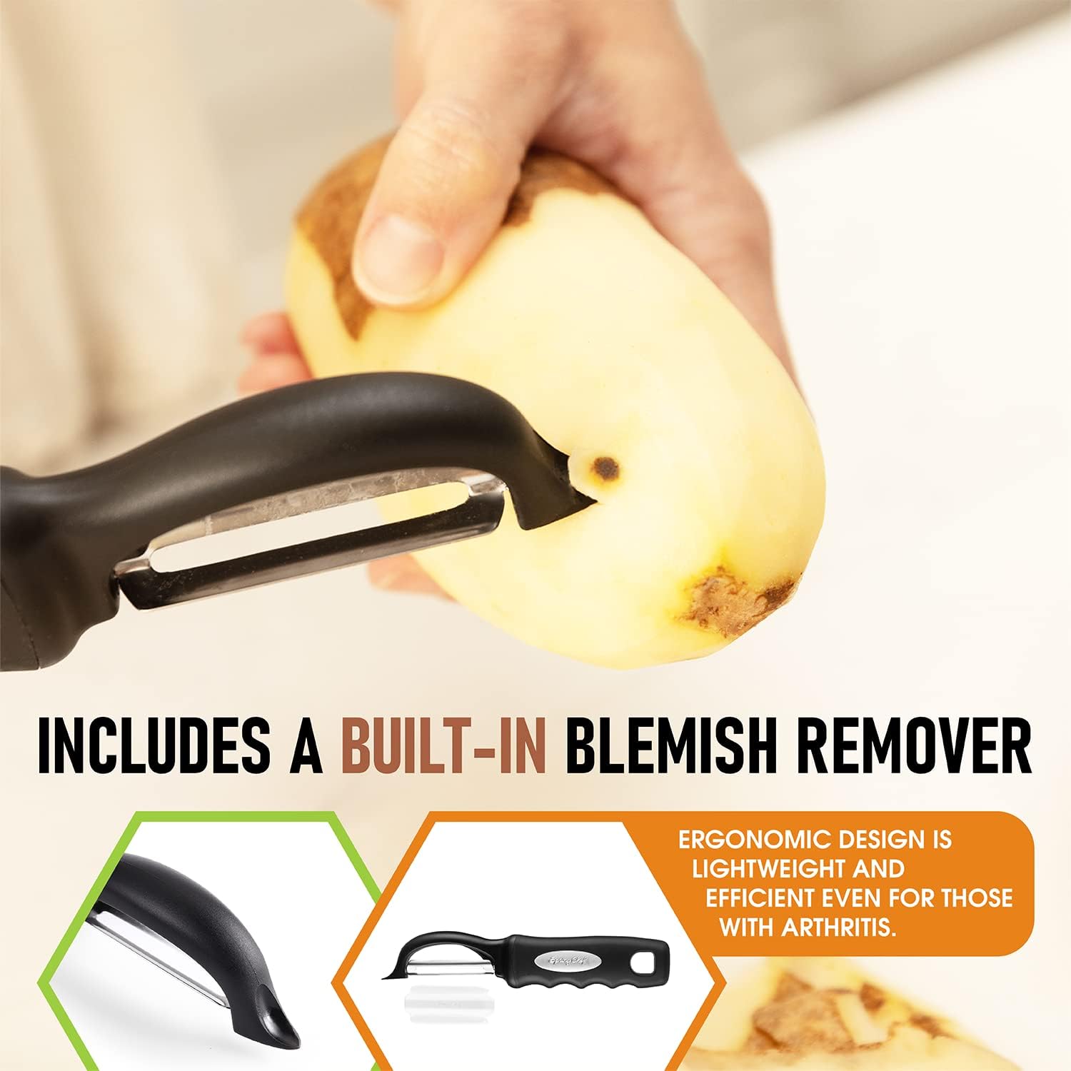 Premium Swivel Vegetable Peeler