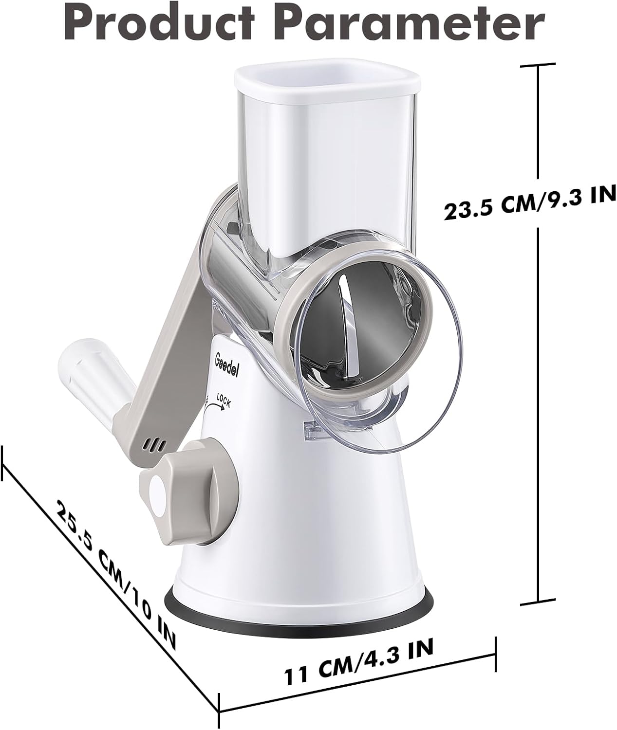 Rotary Cheese Grater