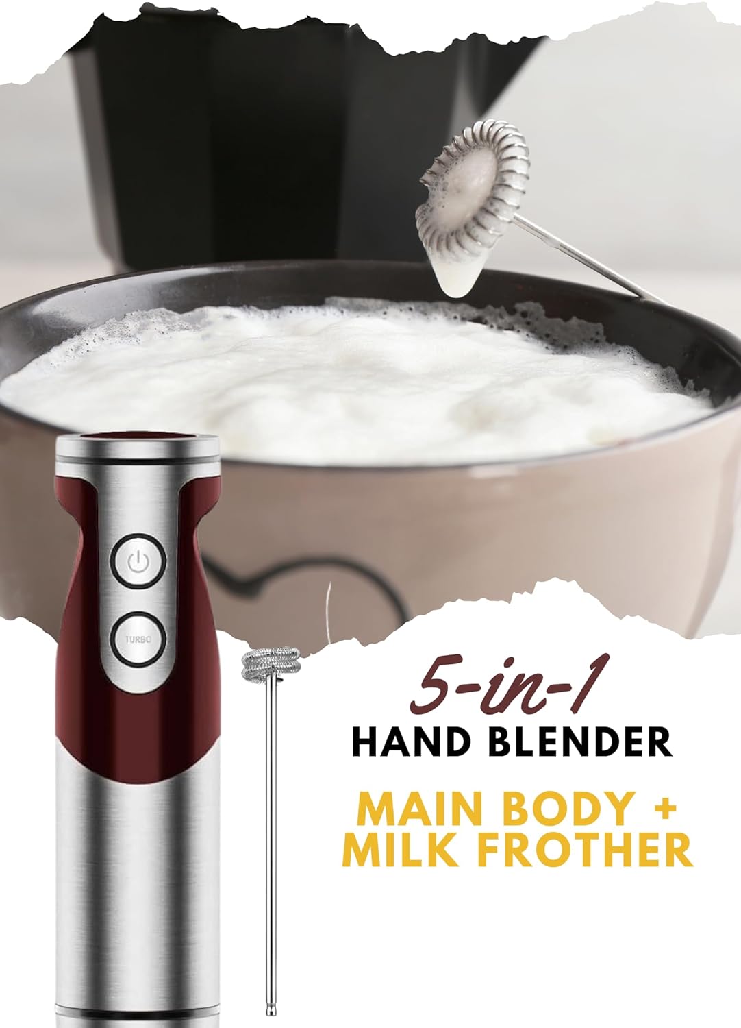 5 in1 Immersion Hand Blender