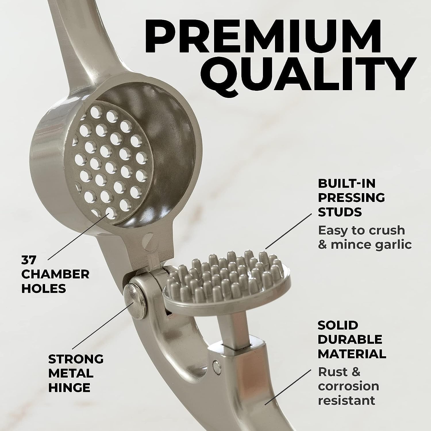 Rust Proof Professional Garlic Mincer Tool