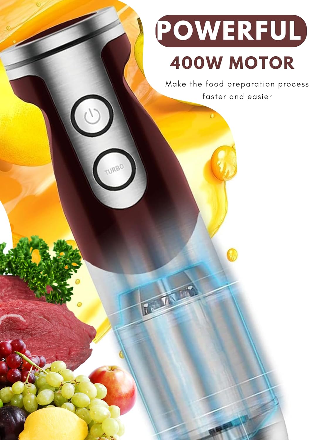 5 in1 Immersion Hand Blender