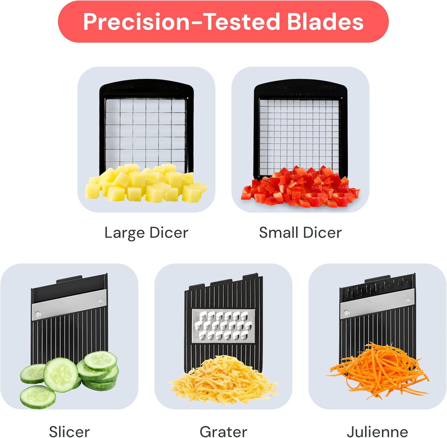 XL Vegetable Chopper & Mandoline Slicer