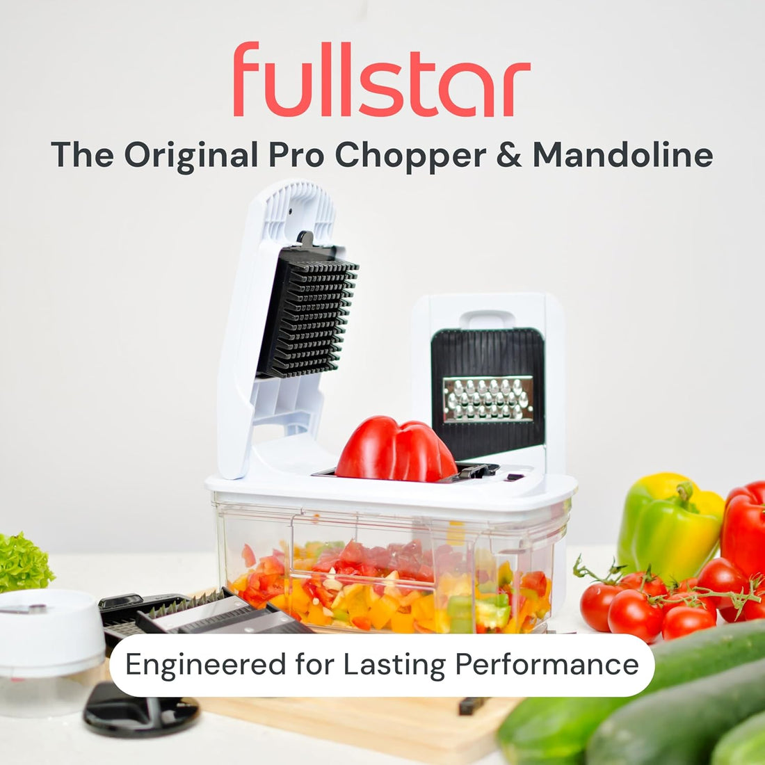 XL Vegetable Chopper & Mandoline Slicer