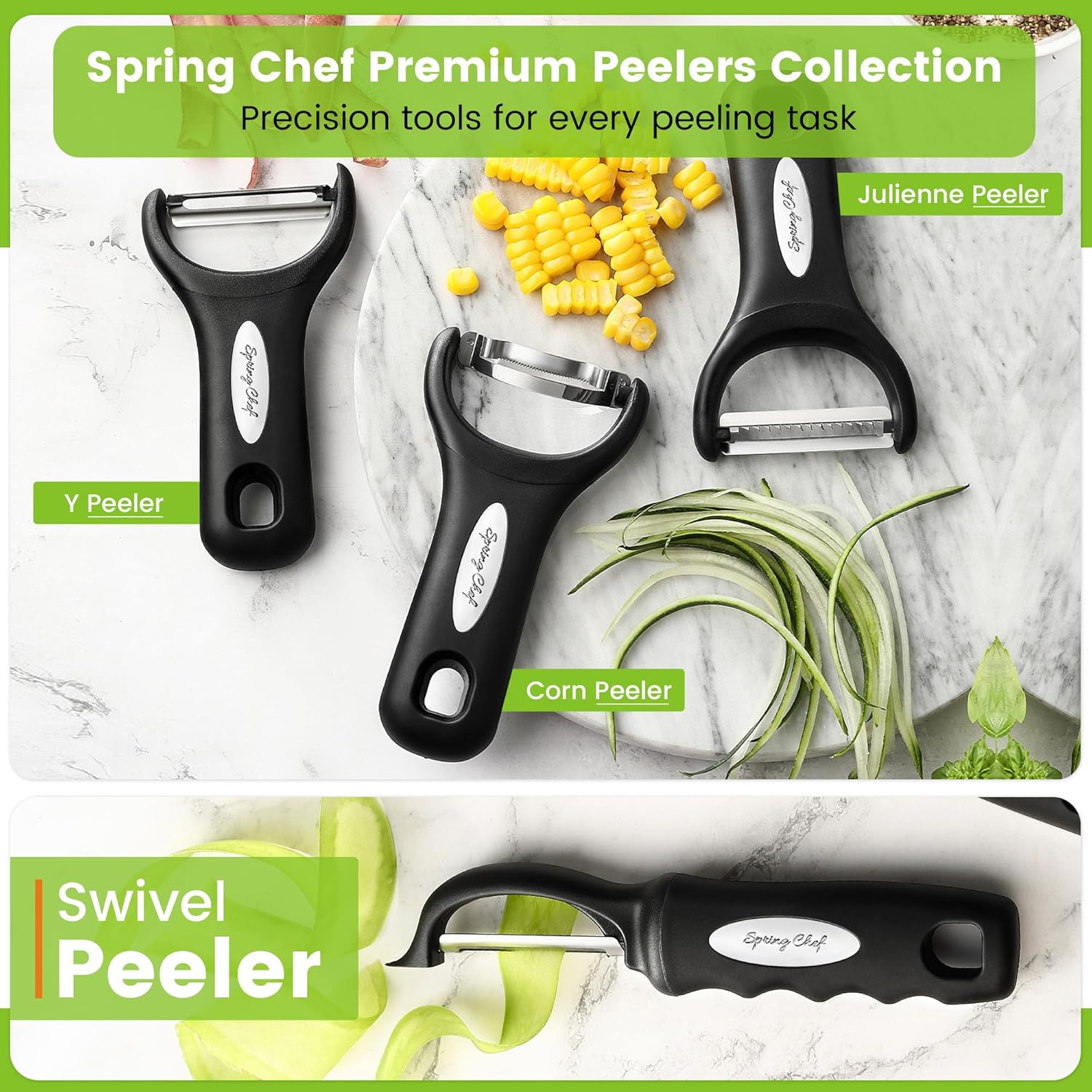 Premium Swivel Vegetable Peeler